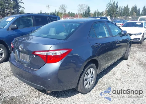 2016 Toyota Corolla L z USA, uszkodzony, nr VIN 2T1BURHEXGC609842
